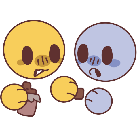 Two people, one has a bar of chocolate and is giving the other part of it